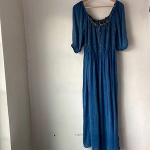 Sacred Threads S/M Off Shoulder Dress
